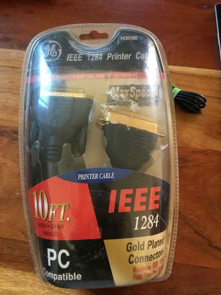 Photo of free Old-School Printer Cable (Foster & California Ave) #1