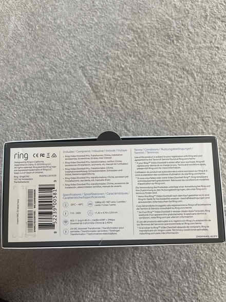 Photo of free Ring video doorbell pro (West Ealing W13) #2