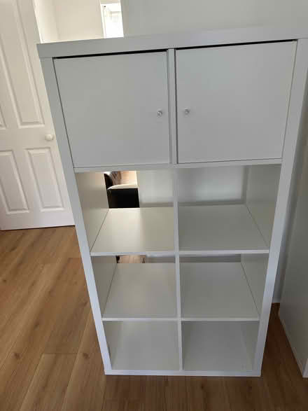 Photo of free Kallax 8 cubes with 2 doors (Fleetville AL4) #2