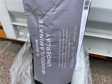 Photo of free 3.5mm wood/laminate underlay (Govanhill G42) #2