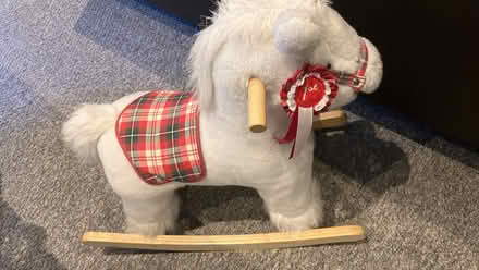 Photo of free Cushions and rocking horse (W6 7PJ) #1
