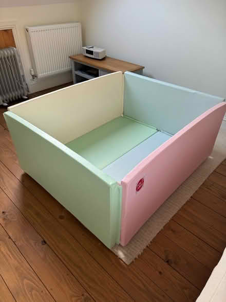 Photo of free Foldaway padded pastel playpen (Stokeinteignhead, N.Abbot TQ12) #1