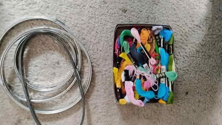 Photo of free Embroidery Thread & Hoops (North Reading) #1