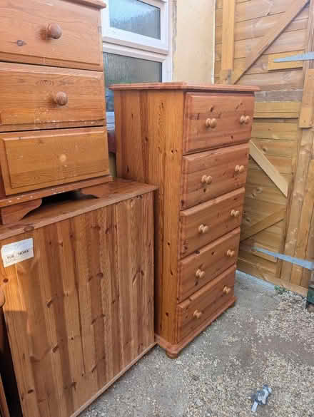 Photo of free Bedroom pine furniture (Wootton ox136) #3