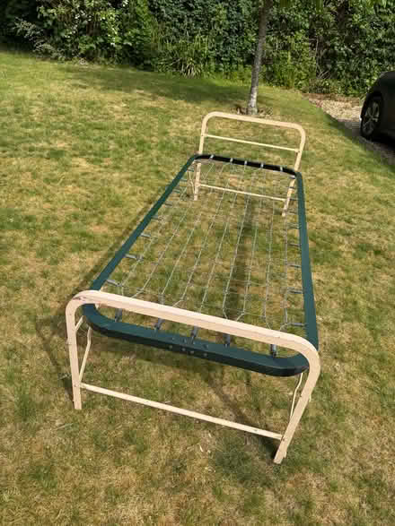 Photo of free Single bed - folds flat (Little Bookham KT23) #3