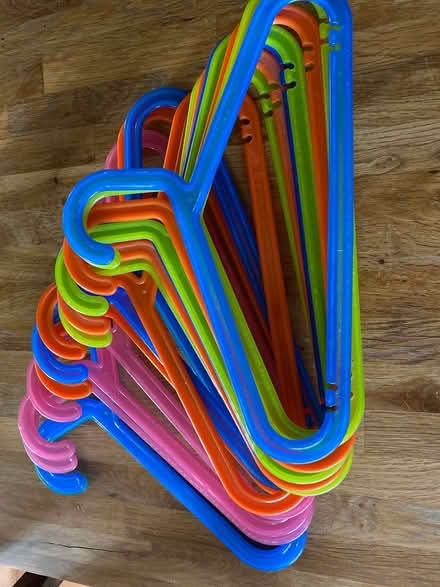 Photo of free 15 colourful children’s hangers (Danbury CM3) #1