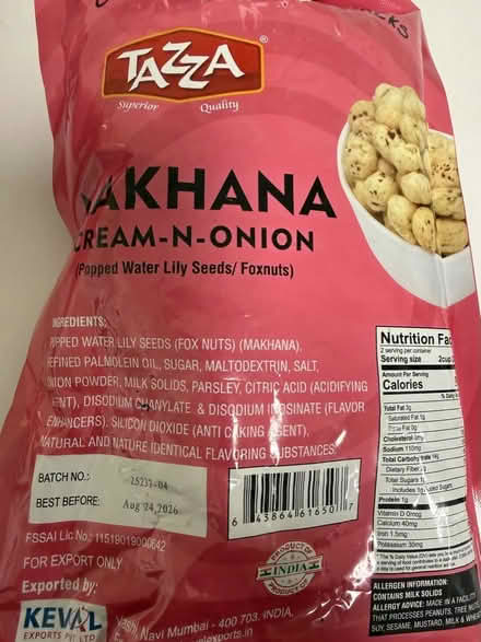 Photo of free Indian snacks & fruit cake (1075 Valencia Avenue) #2
