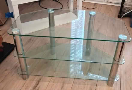 Photo of free Glass tv stand, double bedbase 2 drawer divan (The Cliff M7) #3