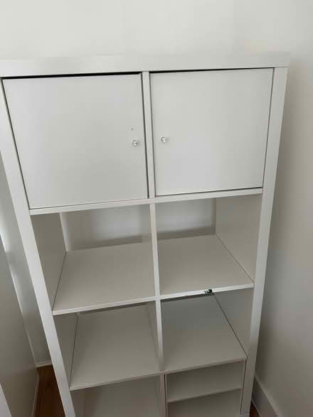 Photo of free Kallax 8 cubes with two doors (Fleetville AL4) #2
