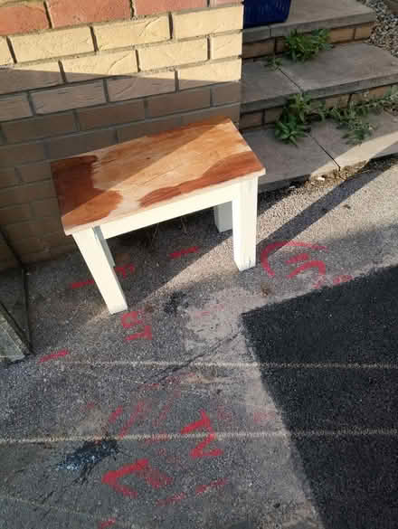 Photo of free Small table/footstool (Scarborough) #1