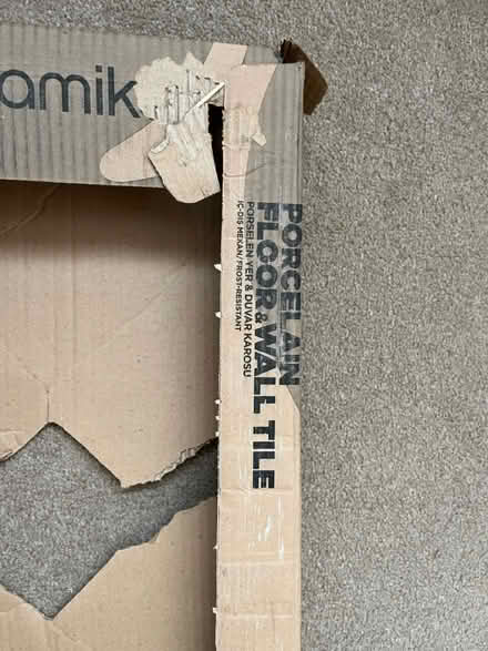 Photo of free 12 tiles 30cm x 60cm (Nr. Sidmouth) #2