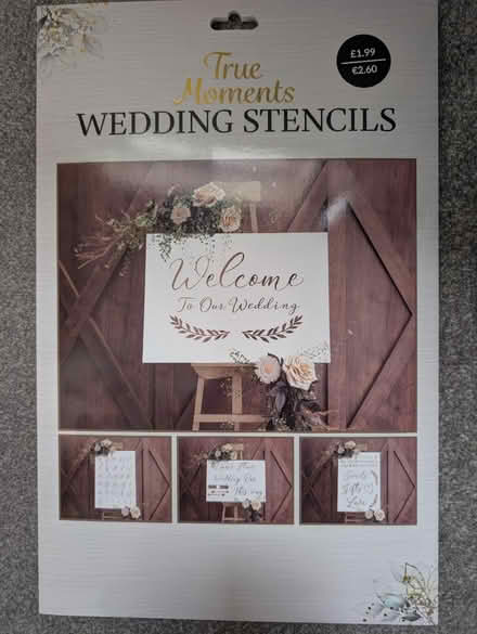 Photo of free Wedding stencils- unused (SL6 Maidenhead) #1