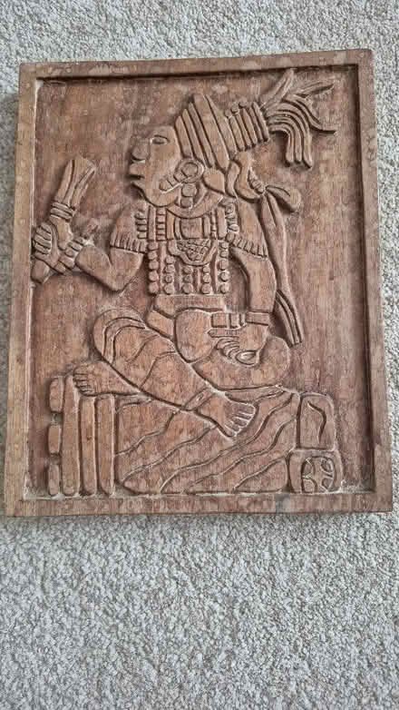 Photo of free Mayan wood carving (Worle BS22) #1