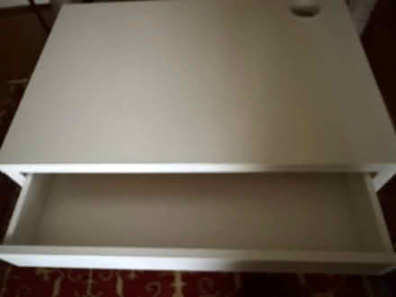 Photo of free IKEA Micke desk with drawer (Strawberry Hill TW2) #2