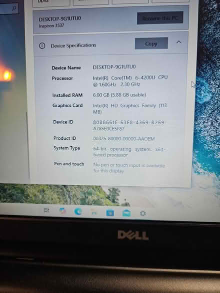 Photo of free Dell 15 Notebook (Worcester WR2) #3