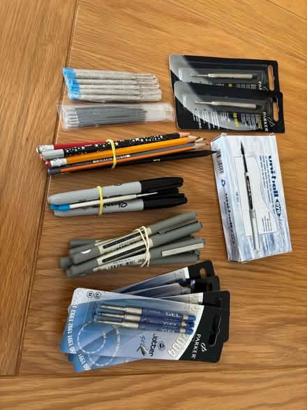 Photo of free Pens and pencils galore (Alton GU34) #1