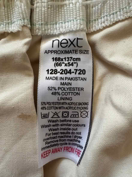 Photo of free Next children’s curtains (Martlesham Heath IP5) #2