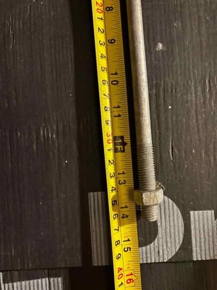 Photo of free Steel coach bolt / carriage bolt (Lavender Hill SW11) #1