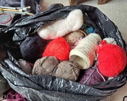 Photo of free Quality yarn & needles (Harden Moor BD21) #1