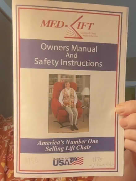 Photo of free Lift chair by Med-Lift (Western Dearborn) #1