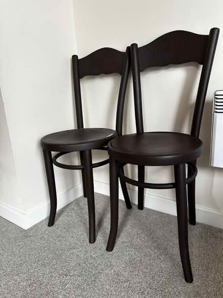 Photo of free 2 wooden chairs (IP2) #1