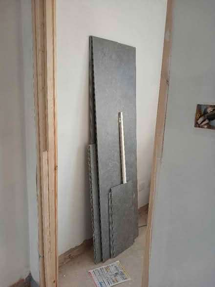 Photo of free New dark grey shower boards (St. Agnes TR5) #1