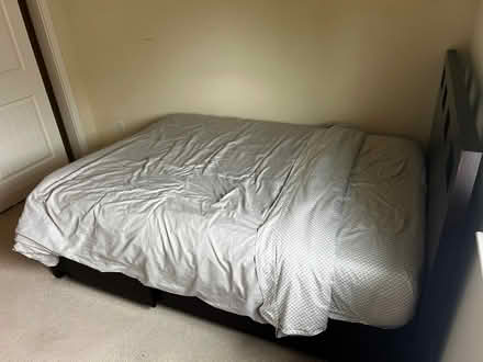 Photo of free Full size bed with drawers (Seven Seas Park) #3