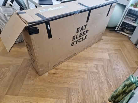 Photo of free Cardboard bike box (Upper Holloway N4) #1