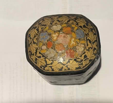 Photo of free Small paper mache box (Finsbury Park N4) #2