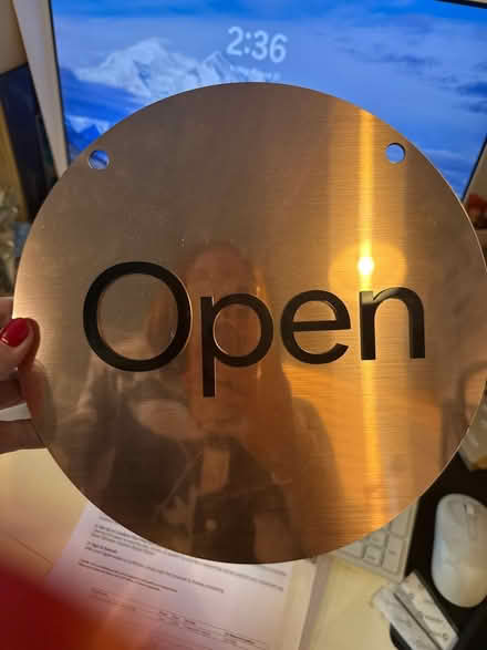 Photo of free Open closed sign (Downtown Wilmette) #1