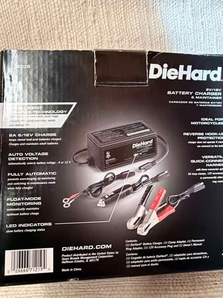 Photo of free Die hard battery charger/maintainer (Mill Valley) #2