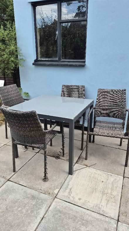 Photo of free Garden table and chairs (Worle BS22) #1