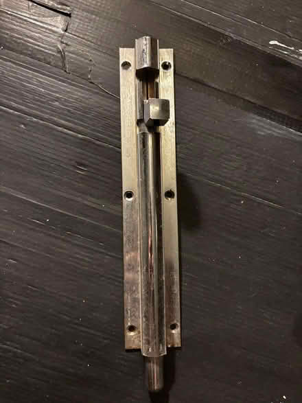 Photo of free Metal barrel bolt / sliding bolt (used) (Lavender Hill SW11) #1