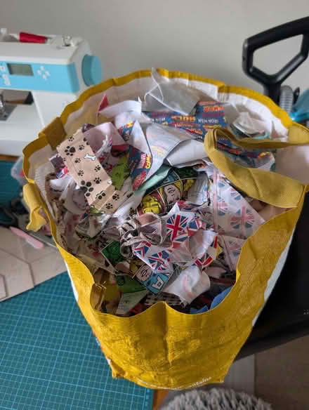 Photo of free Fabric scraps and off cuts (Silsden BD20) #1
