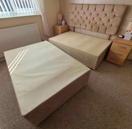 Photo of free King size bed base with headboard (Nottingham NG8) #2