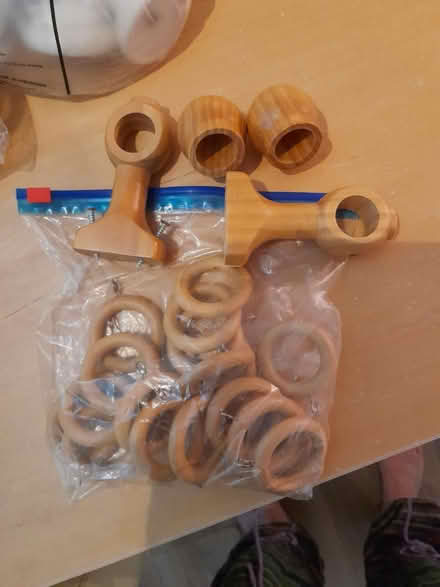 Photo of free Fixings for 2.5cm curtain pole (Sandylands morecambe LA3) #1