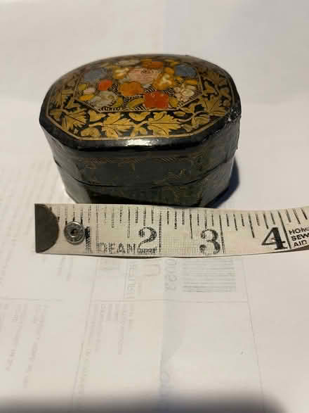 Photo of free Small paper mache box (Finsbury Park N4) #1