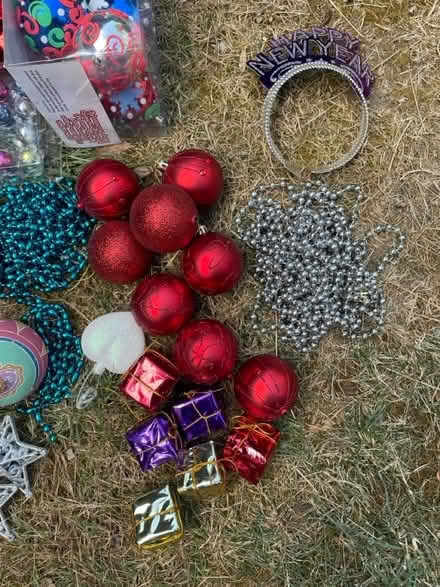 Photo of free Box of Christmas Decorations (By Hackney Downs station E5) #2