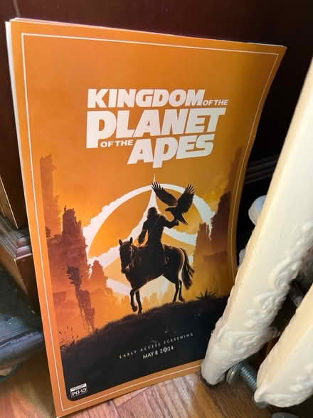 Photo of free Planet of the apes movie poster (Mt. Pleasant DC) #1