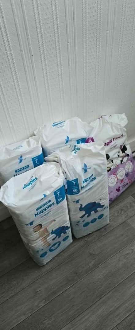 Photo of free Packs of size 6 & 7 nappies (South East London) #1