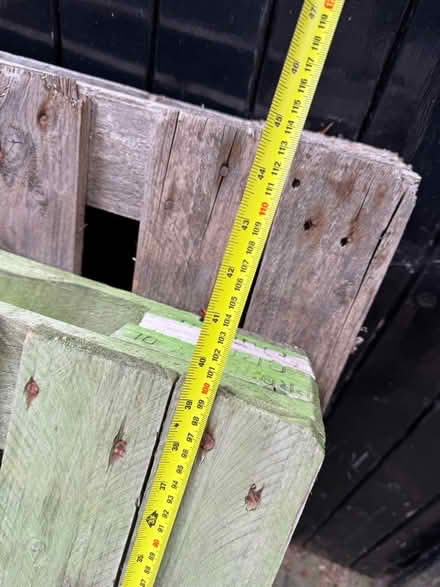 Photo of free 2 wooden pallets (WR14 Malvern Link) #3