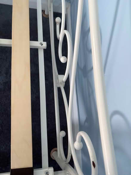 Photo of free 3ft Cream metal Day Bed (Eastbourne BN23) #3