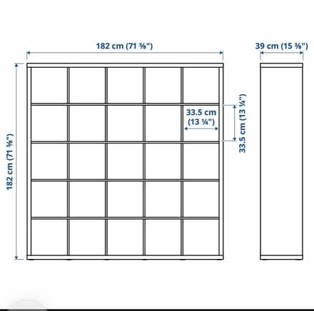 Photo of free Shelving unit or room divider (Hoxton, N1 6NT) #3