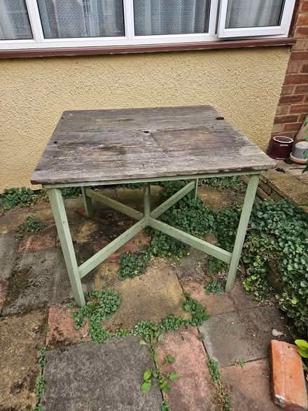 Photo of free Strong garden table (Rochford, Essex SS4) #2