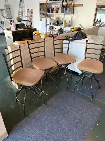 Photo of free Counter height bistro chairs (Meadow vista) #1