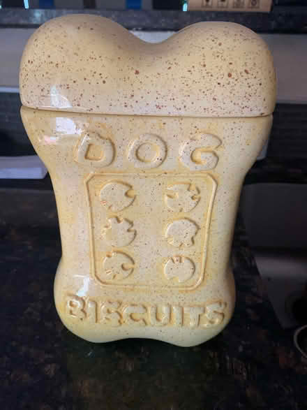 Photo of free Dog cookie jar (Montebello) #1