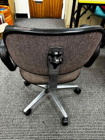 Photo of free Office chair on castors (South Wootton PE30) #3