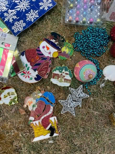 Photo of free Box of Christmas Decorations (By Hackney Downs station E5) #3