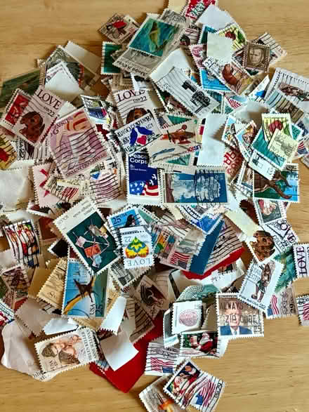Photo of free Canceled stamps for art projects (NE Arvada) #1