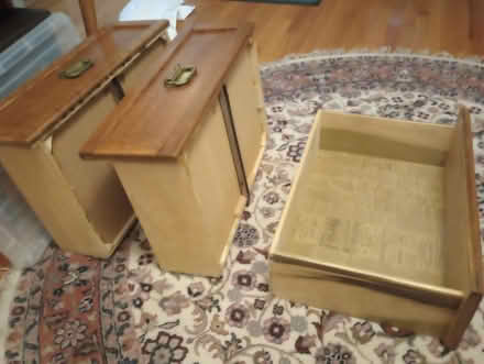 Photo of free wood twin bed (55th & Main, Downers Grove) #3